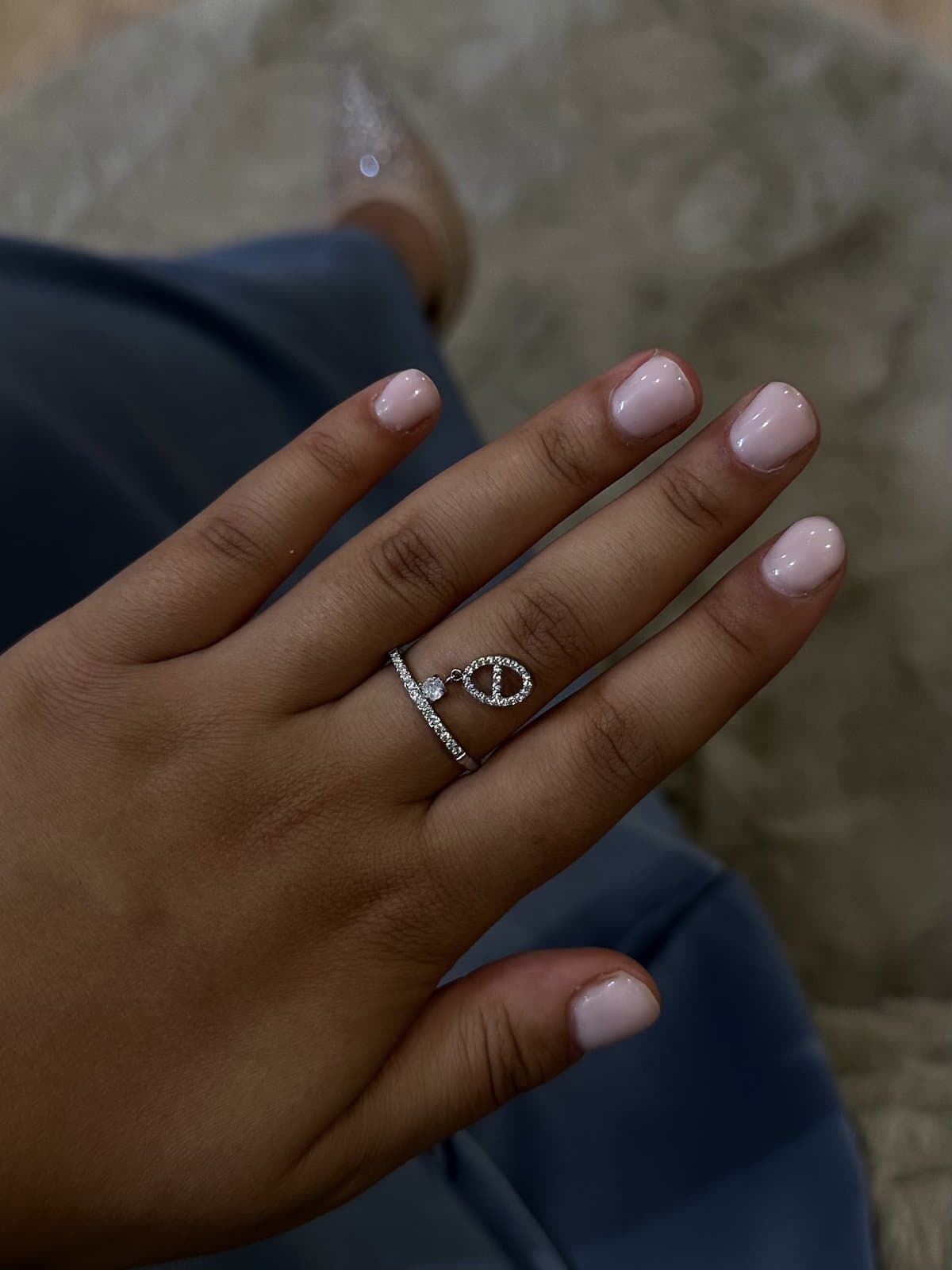 Bague Aya Argent — Acier inoxydable Argenté, bijou KHALYF